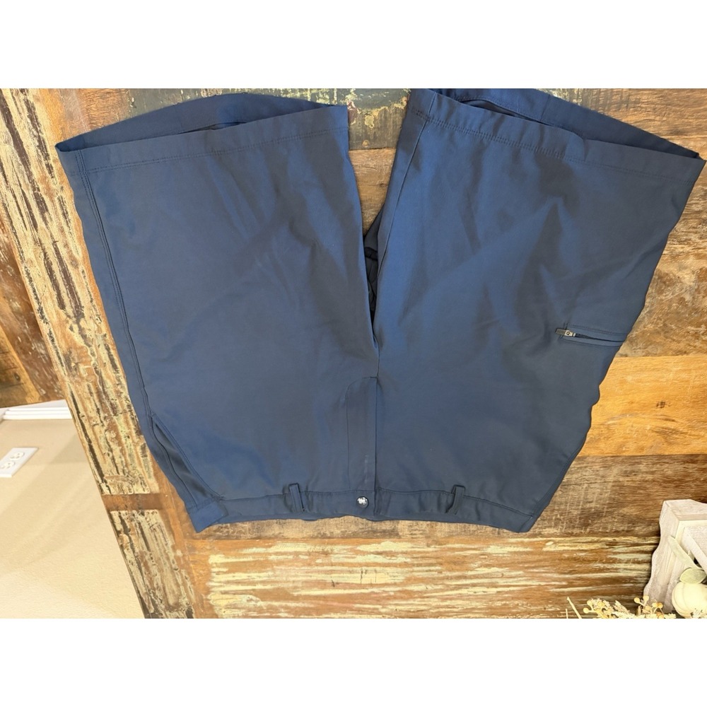 Mens Size 38 Greg Norman Navy Chino Shorts 9.5 In Inseam